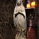 A statue of the Virgin Mary inside the Church of Night. This is one of the only church statues with its head still attached. This isn’t a commentary on feminine power, they simply forgot to remove it.